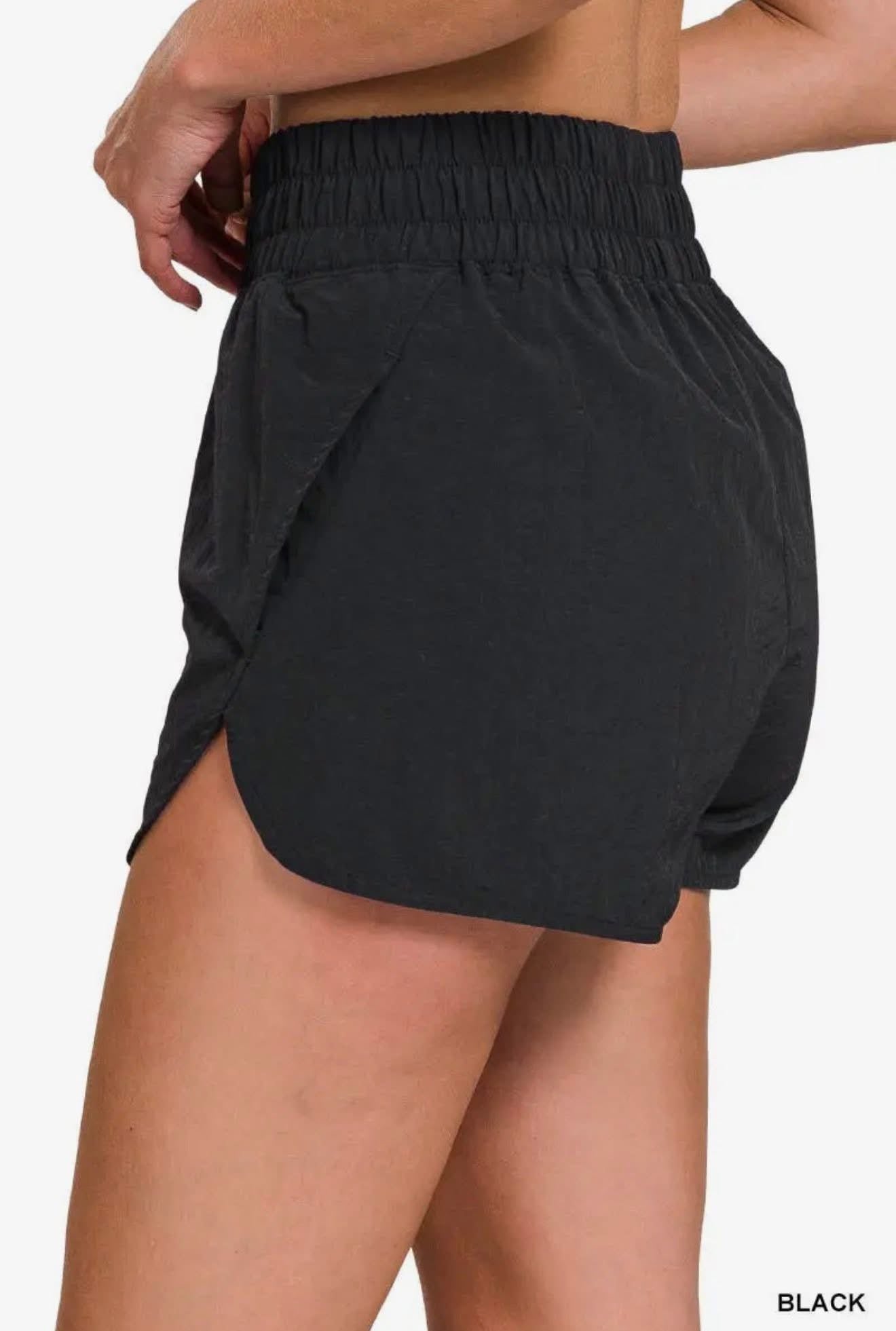 Windbreaker Shorts, Smoked Waistband