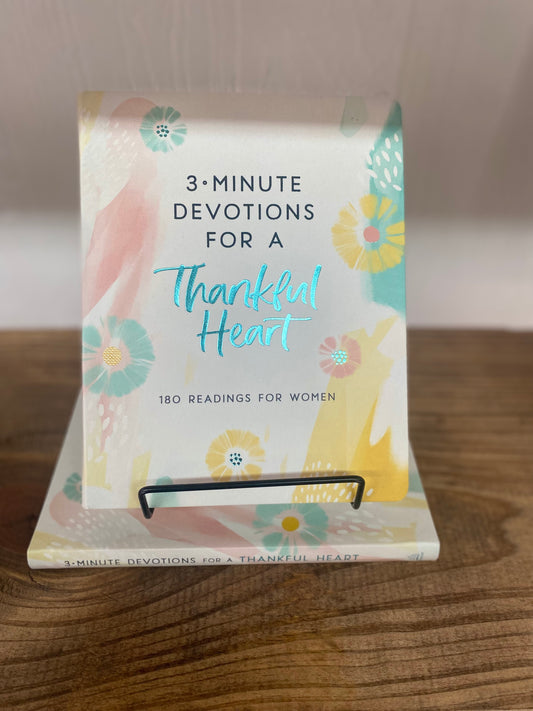 3  Minute Devotions For A Thankful Heart