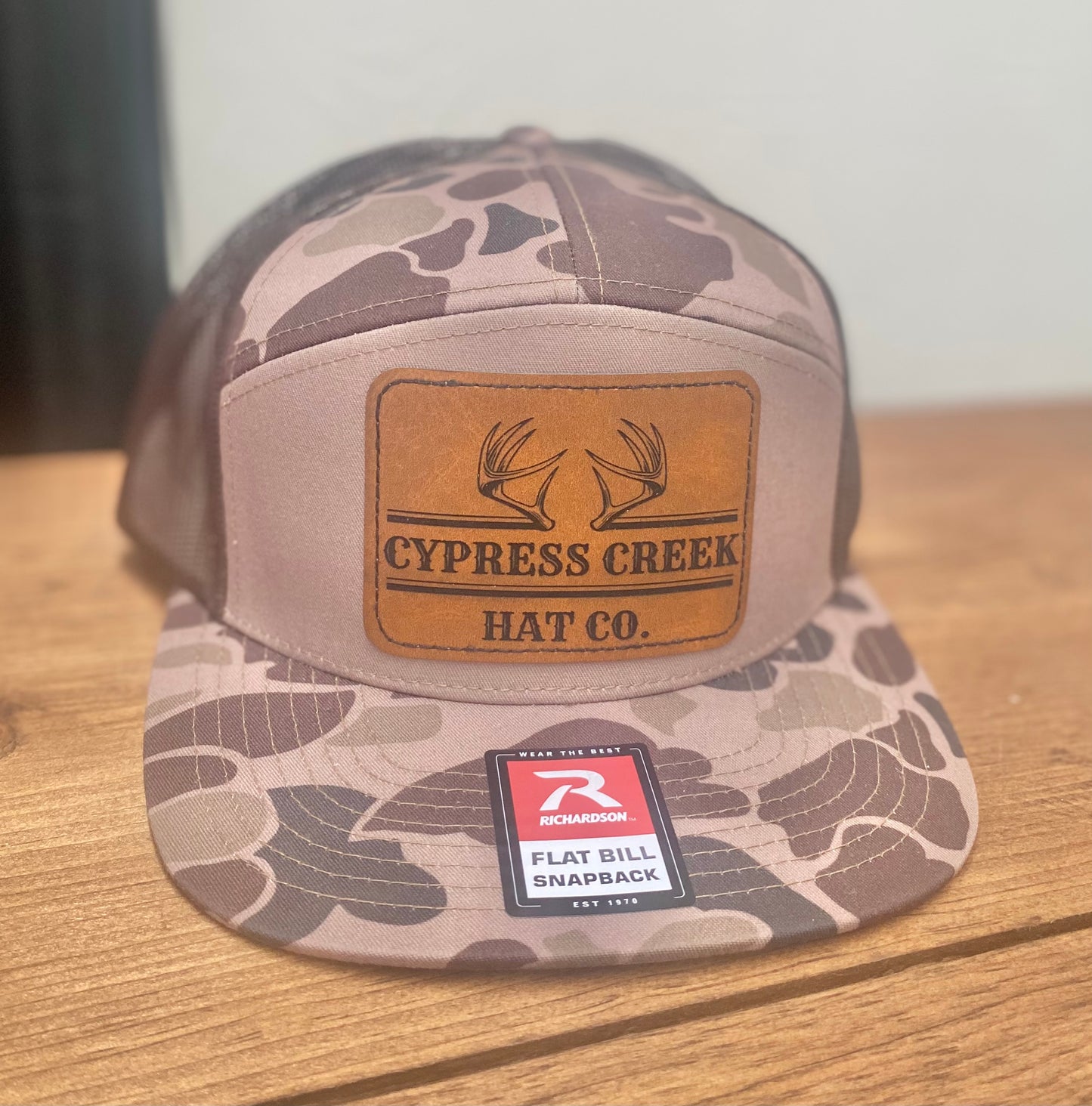 Cypress Creek - Deer Horns - Camo Hat