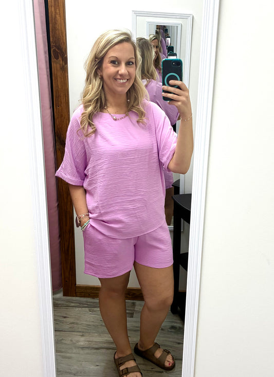 Airflow Top & Shorts Set